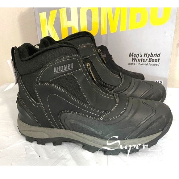 NEW Khombu Men\'s Mason Hybrid Winter Boots Cushioned Footbed main image 7